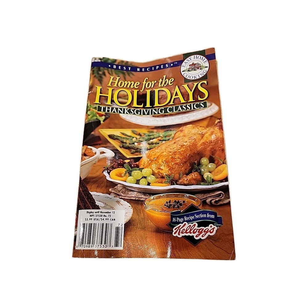 Best Home Recipes Home‎ for the Holidays Thanksgiving Classics Cookbook 2002